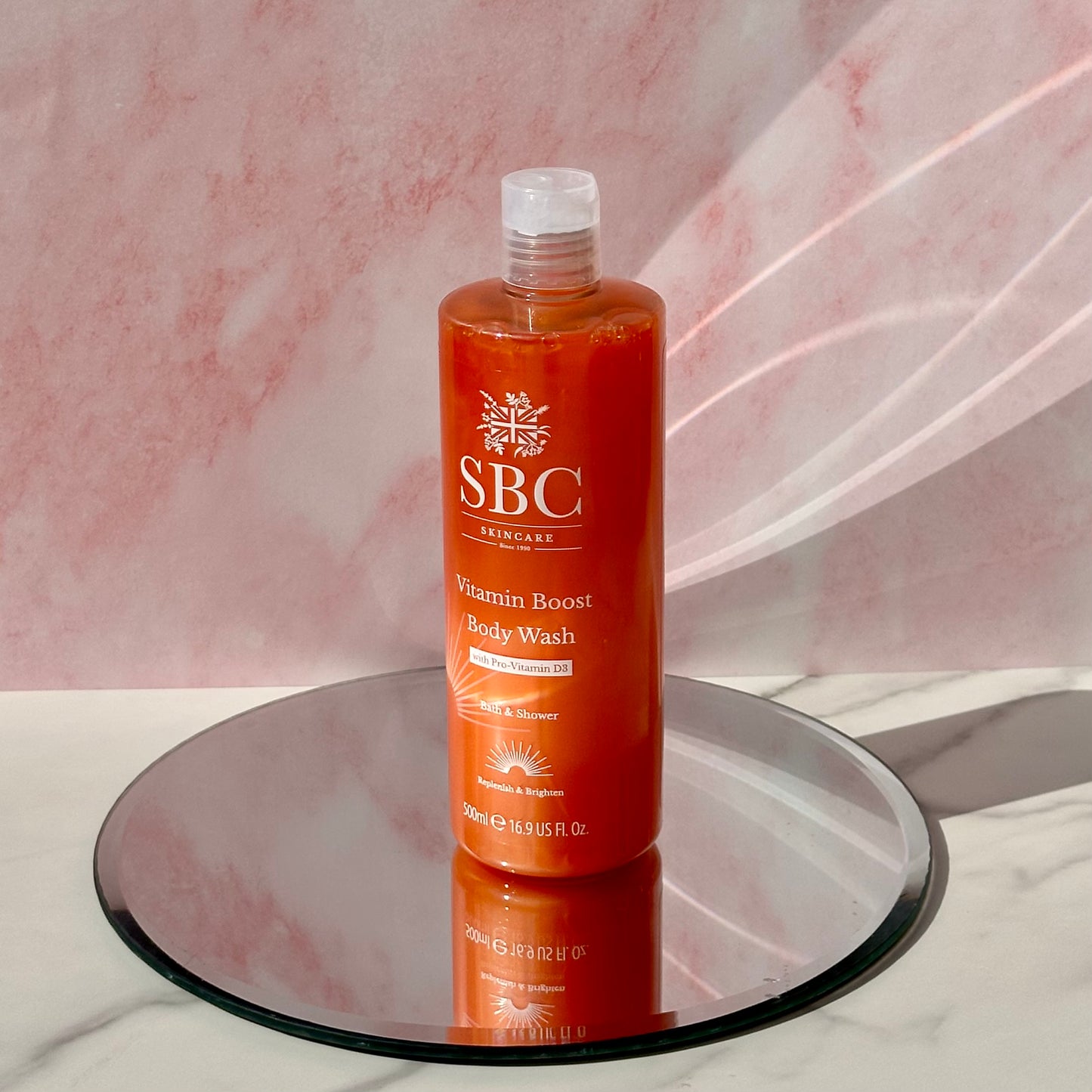 Rosehip Oil Body Wash Mirror Glow