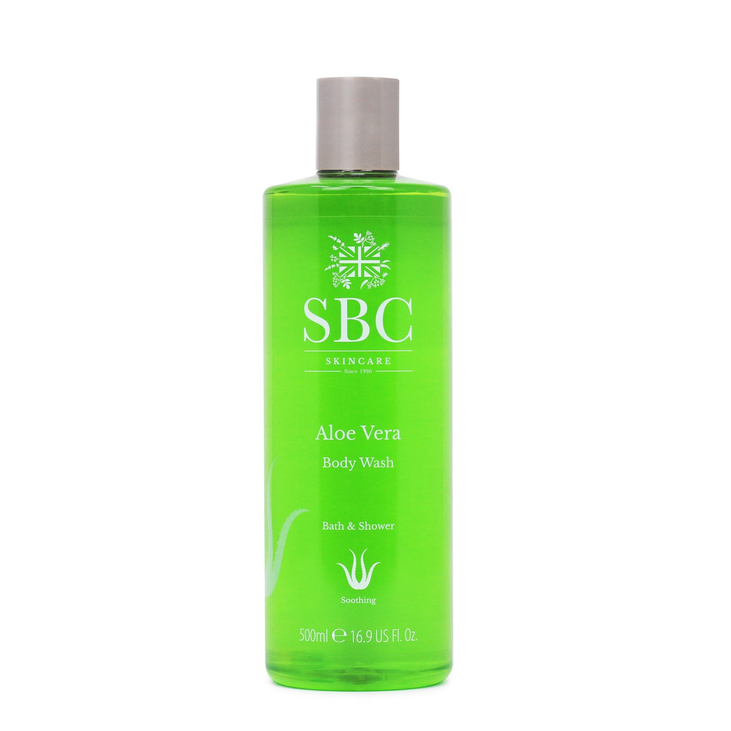500ml SBC Skincare Aloe Vera Body Wash