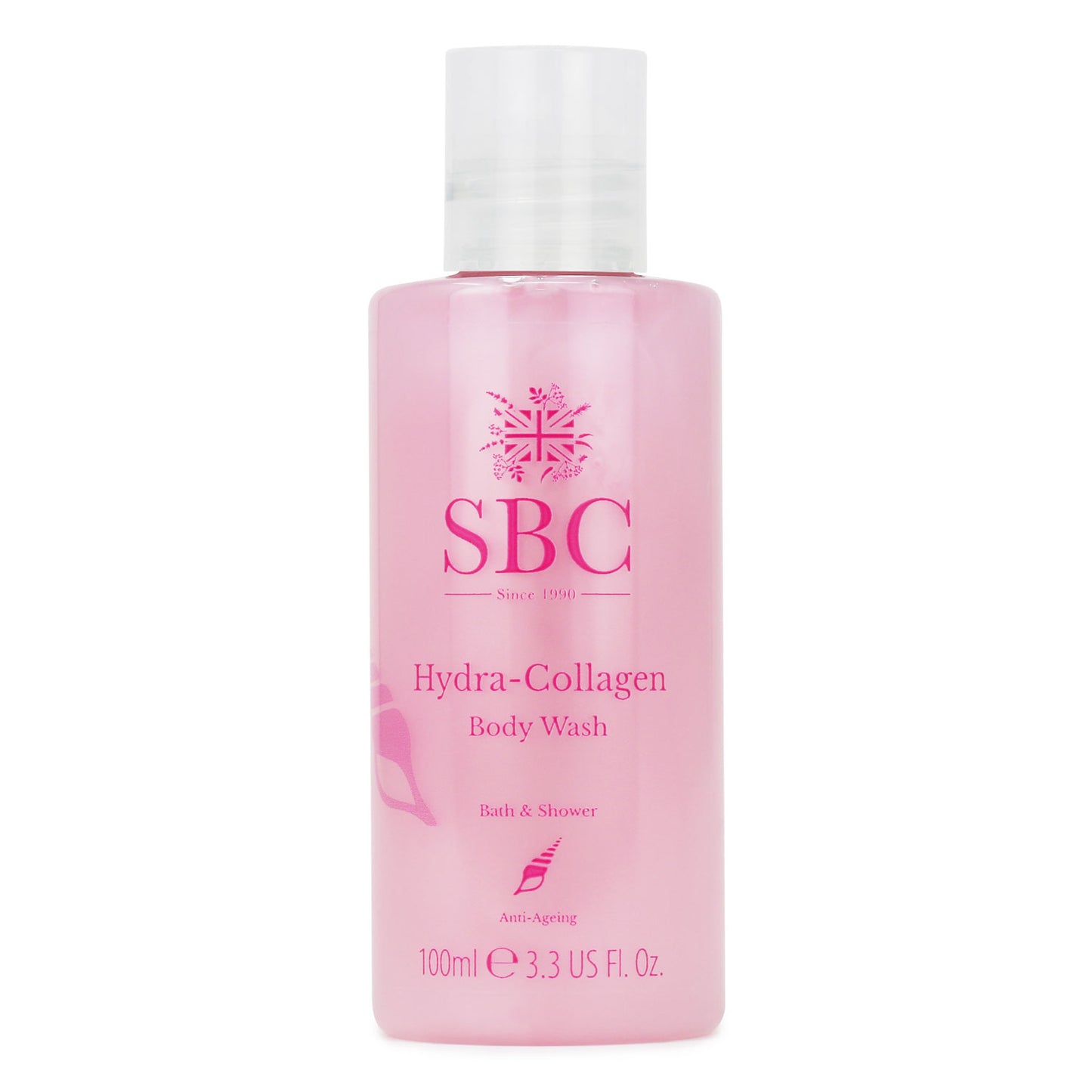 100ml Hydra-Collagen Body Wash on a white background