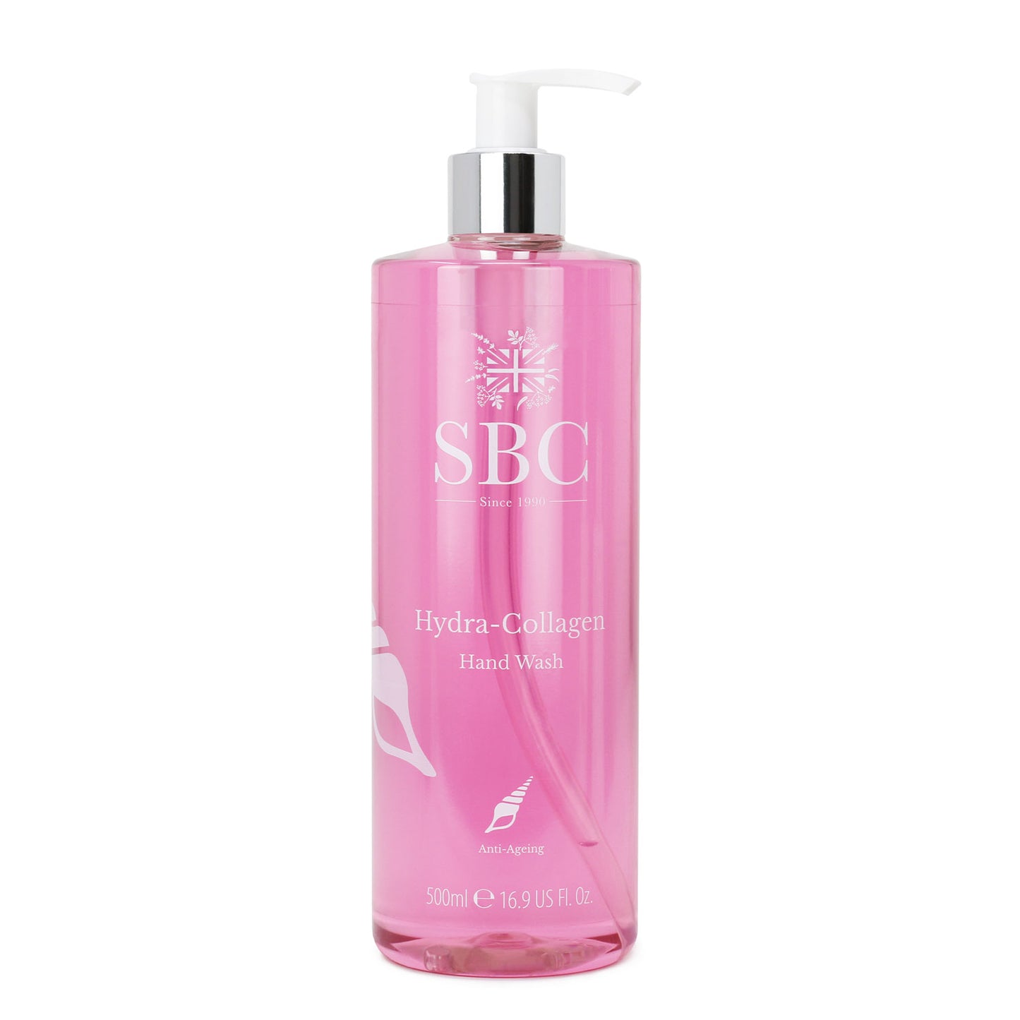 500ml Hydra-Collagen Hand Wash on a white background