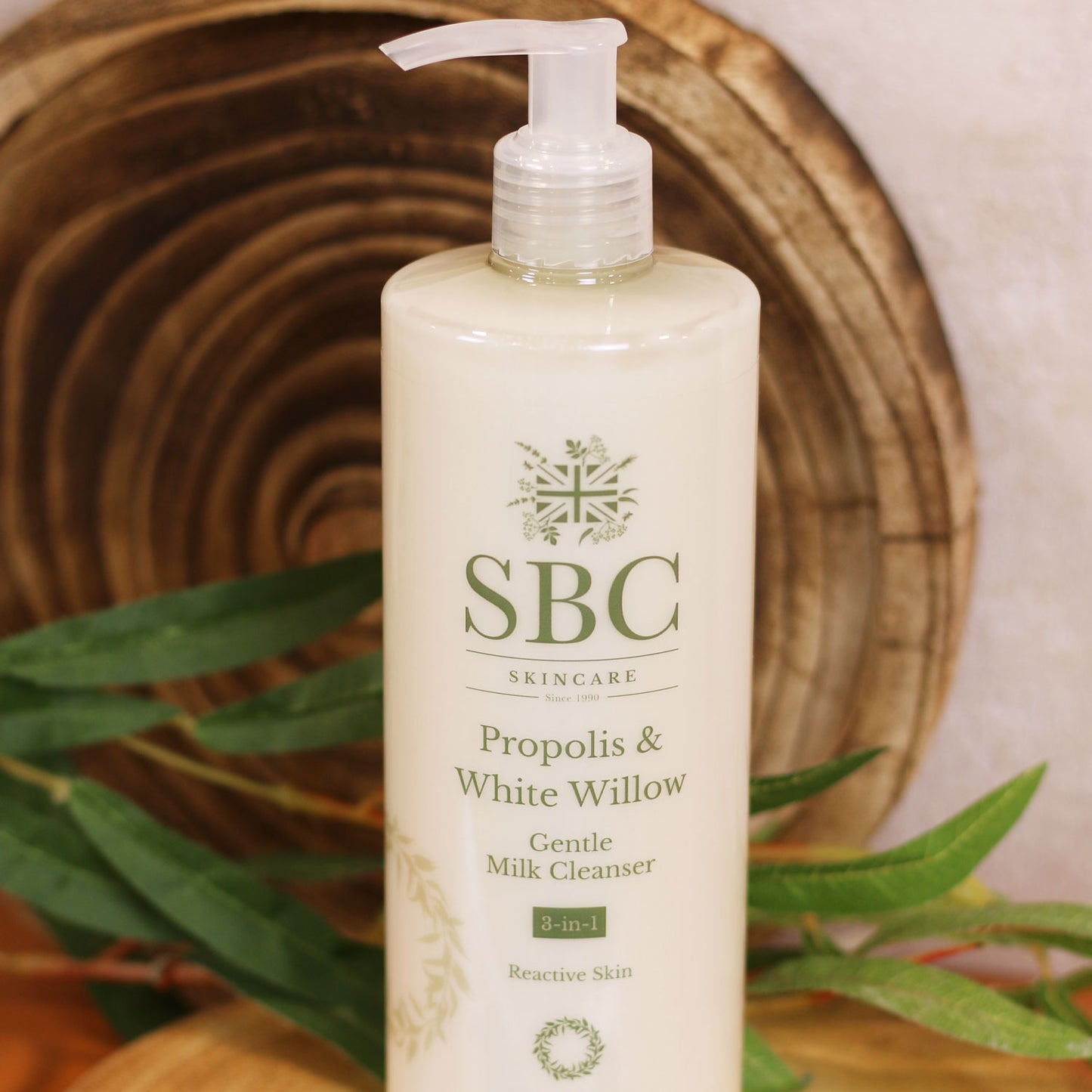 Close up of Propolis & White Willow Gentle Milk Cleanser