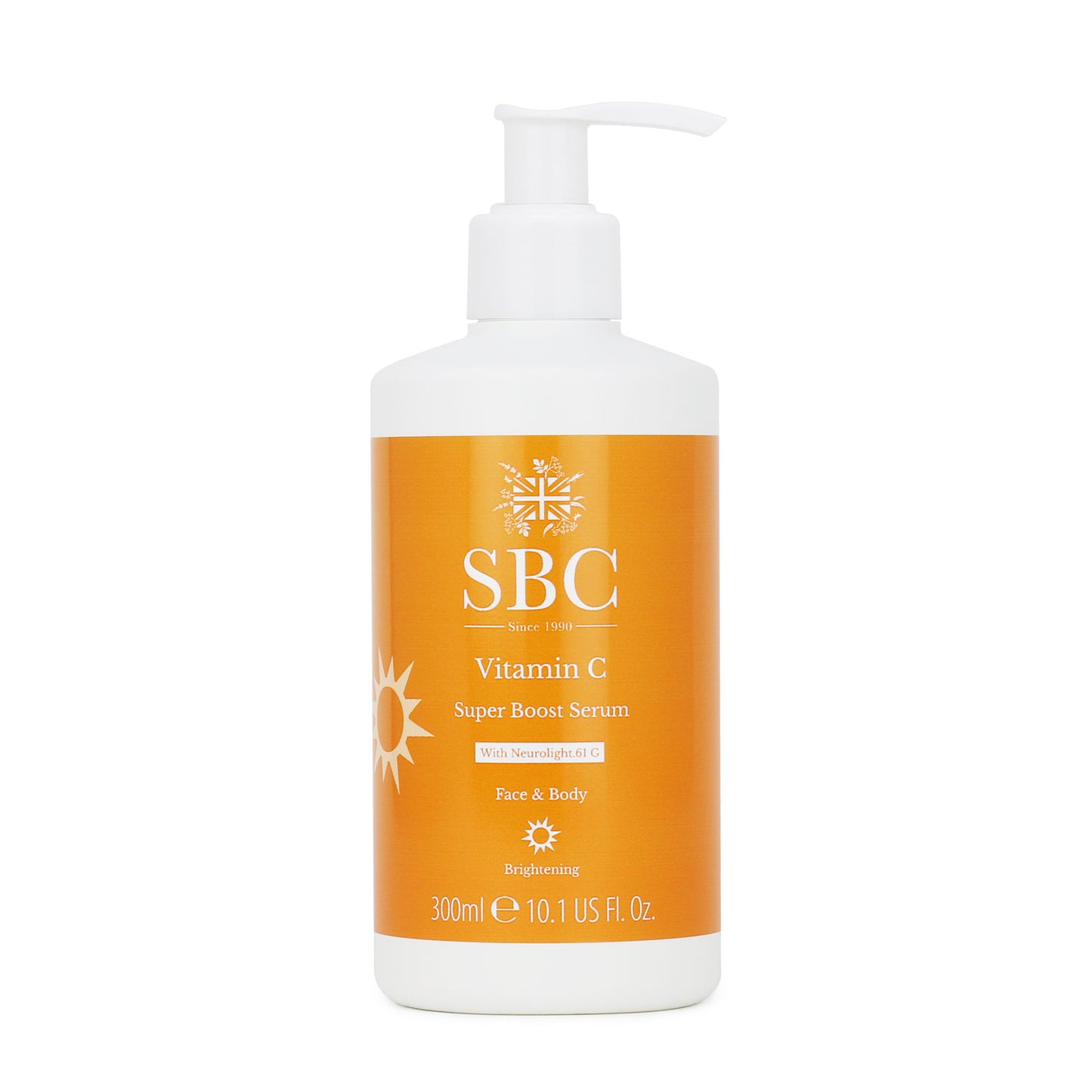 300ml Vitamin C Super Boost Serum on a white background