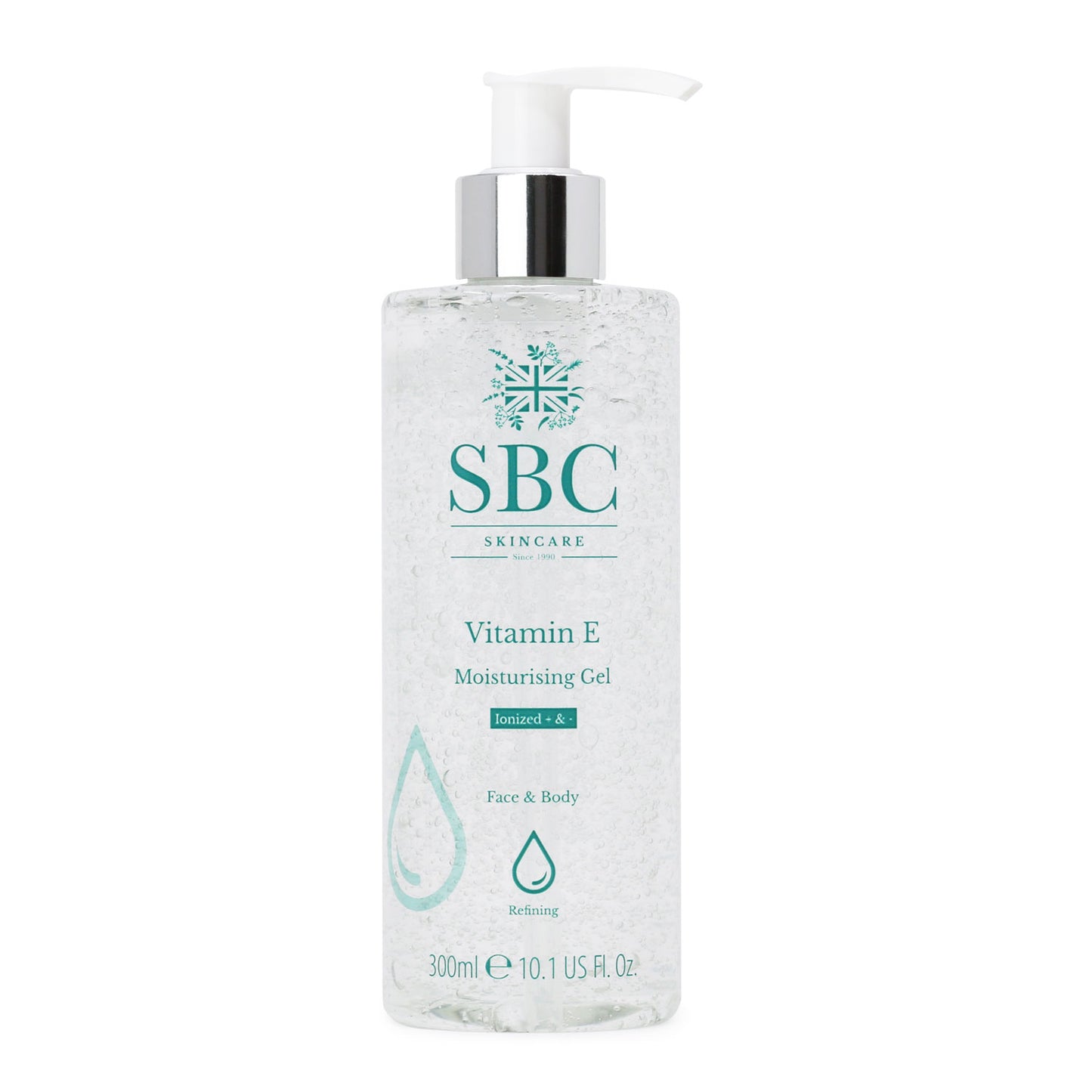 300ml Vitamin E Moisturising Gel on a white background
