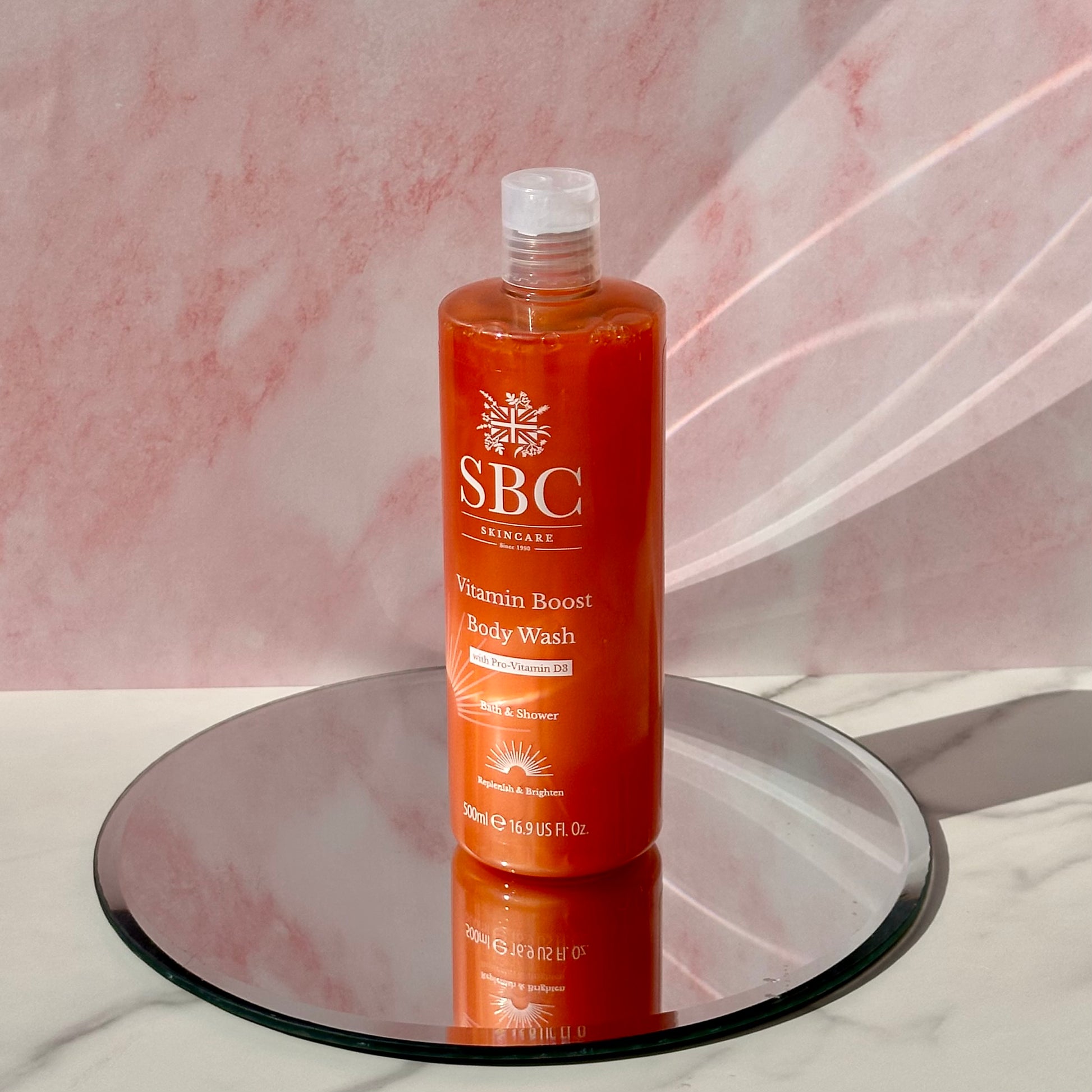 Rosehip Oil Body Wash Mirror Glow