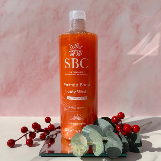Rosehip Oil Body Wash with Cranberry