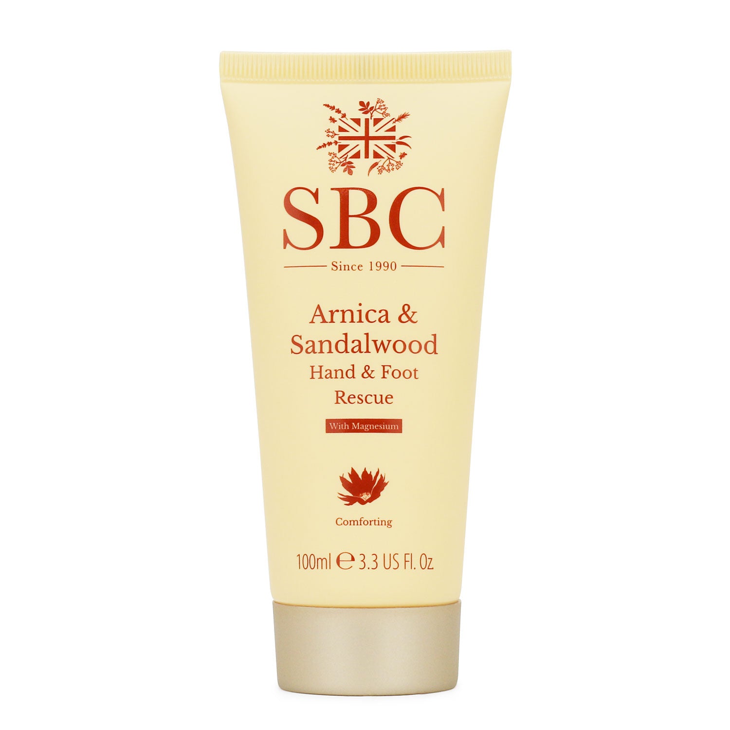 100ml SBC Skincare Arnica & Sandalwood Hand & Foot Rescue