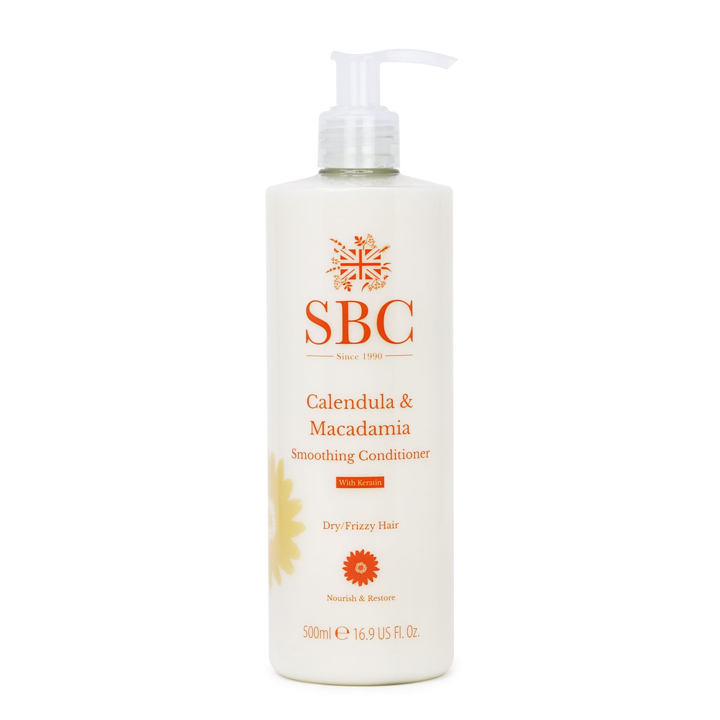 500ml Calendula & Macadamia Smoothing Conditioner