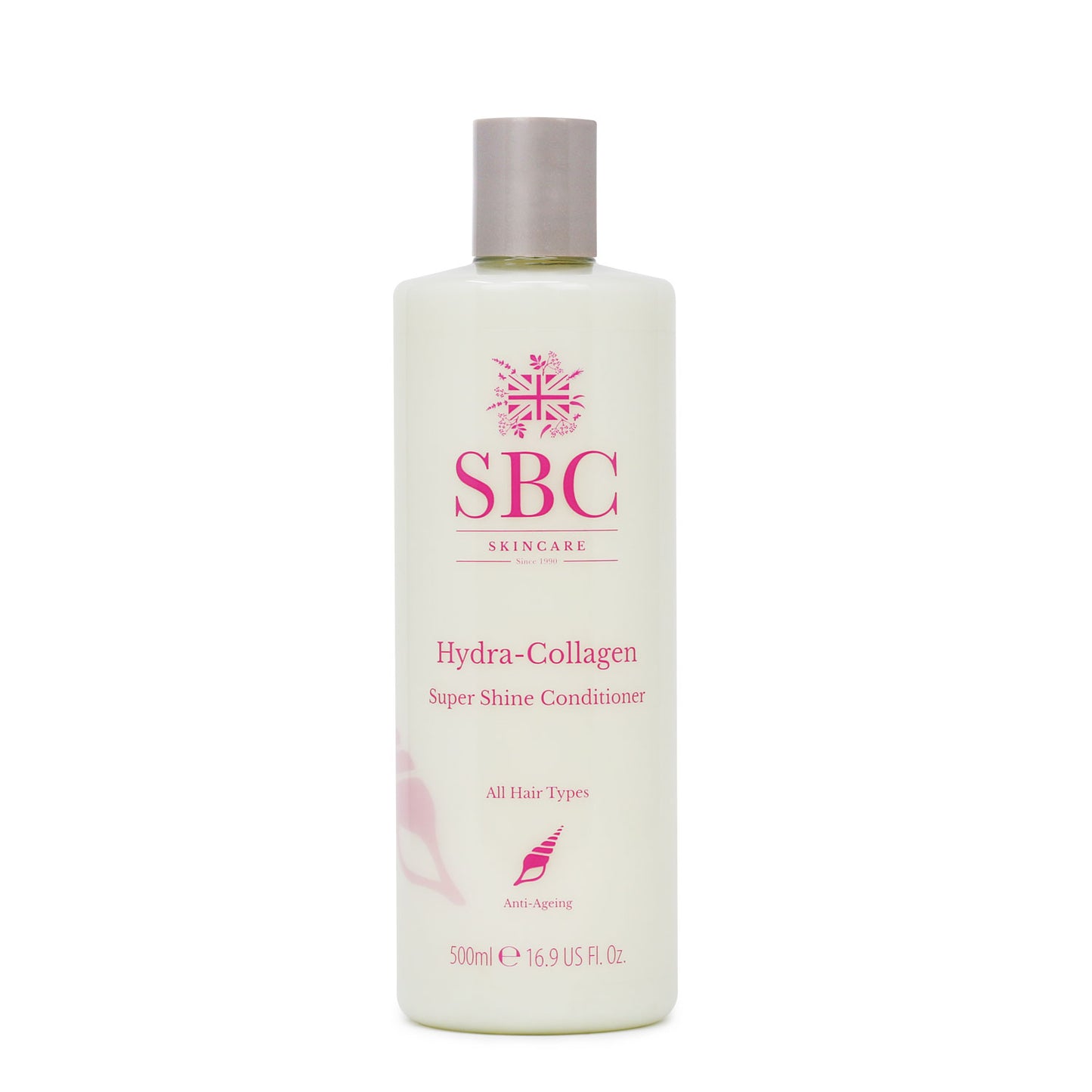 500ml Hydra-Collagen Super Shine Conditioner on a white background 