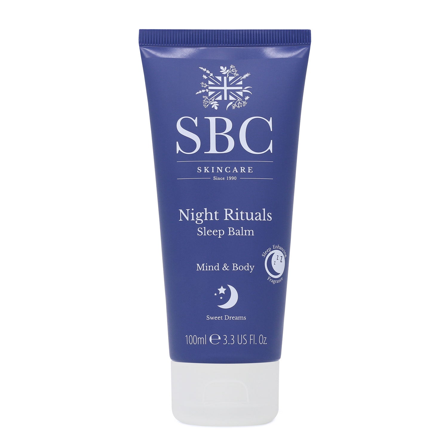 Night Rituals Sleep Balm 100ml on a white background 