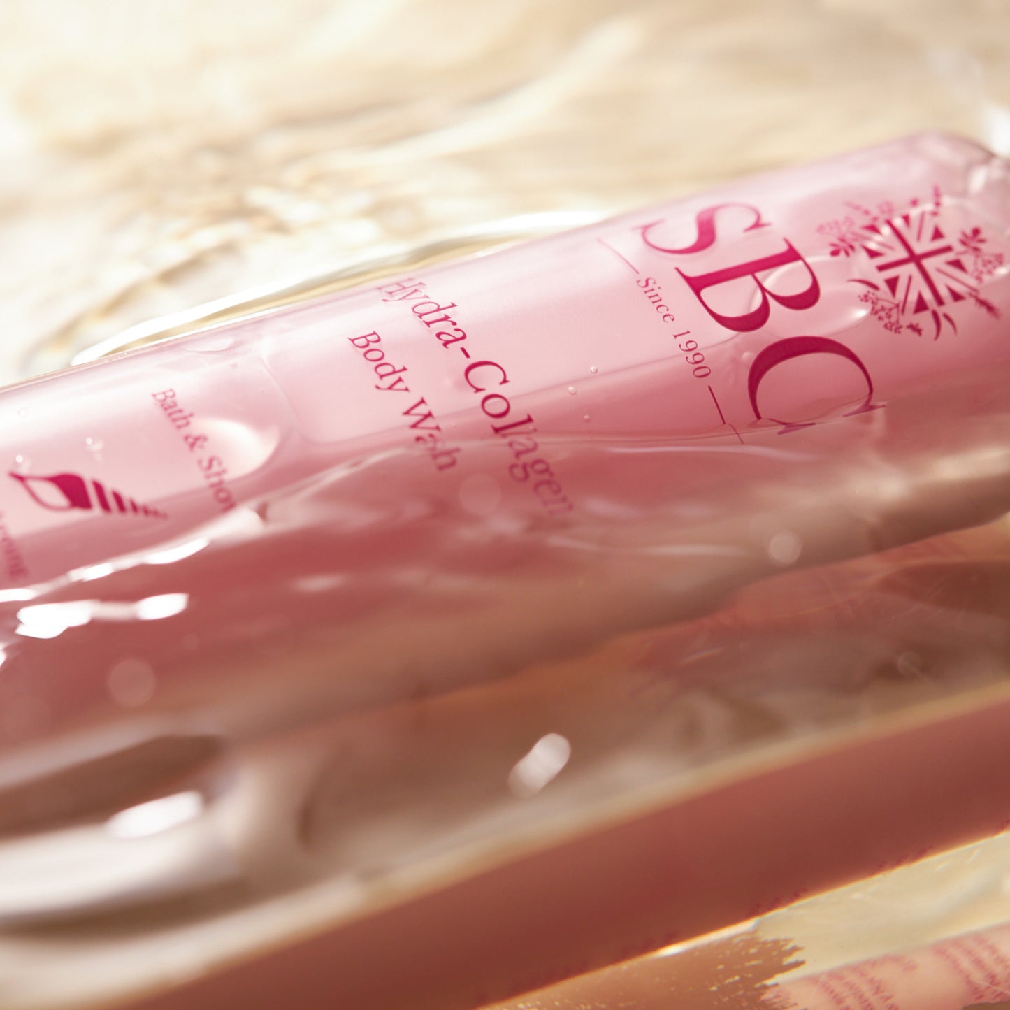 SBC Skincare's Hydra-Collagen Body Wash  in watere